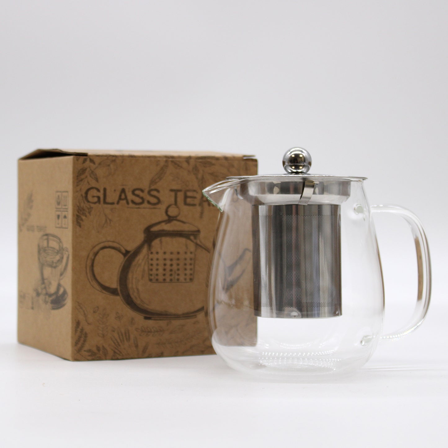 Glass Infuser Teapot - Contemporary